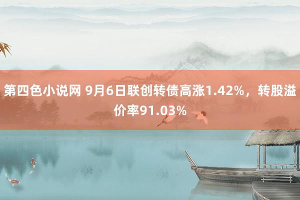 第四色小说网 9月6日联创转债高涨1.42%，转股溢价率91.03%