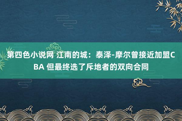 第四色小说网 江南的城：泰泽-摩尔曾接近加盟CBA 但最终选了斥地者的双向合同