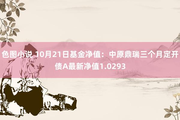 色图小说 10月21日基金净值：中原鼎瑞三个月定开债A最新净值1.0293