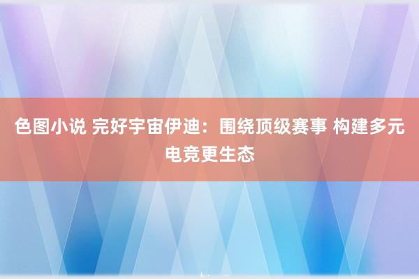 色图小说 完好宇宙伊迪：围绕顶级赛事 构建多元电竞更生态